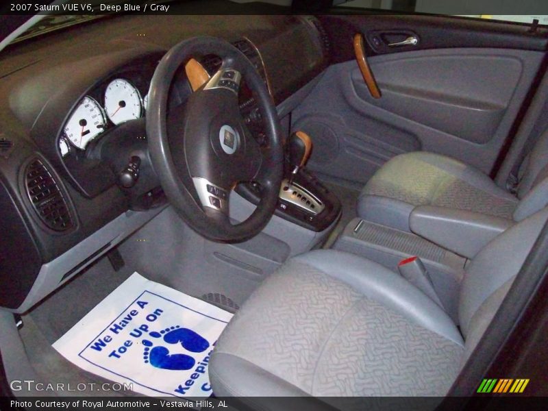 Deep Blue / Gray 2007 Saturn VUE V6