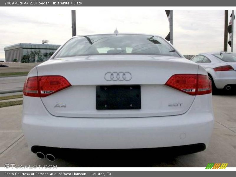 Ibis White / Black 2009 Audi A4 2.0T Sedan