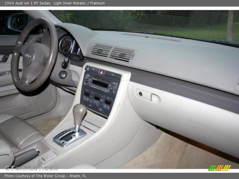 Light Silver Metallic / Platinum 2004 Audi A4 1.8T Sedan