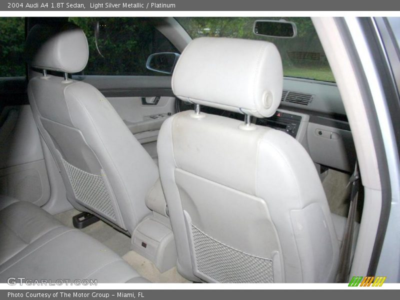 Light Silver Metallic / Platinum 2004 Audi A4 1.8T Sedan