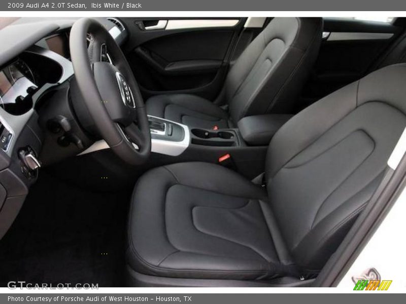 Ibis White / Black 2009 Audi A4 2.0T Sedan