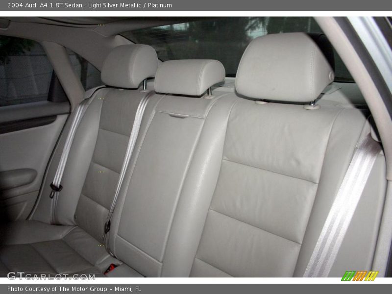 Light Silver Metallic / Platinum 2004 Audi A4 1.8T Sedan
