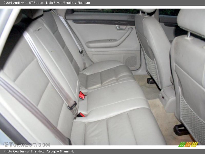 Light Silver Metallic / Platinum 2004 Audi A4 1.8T Sedan