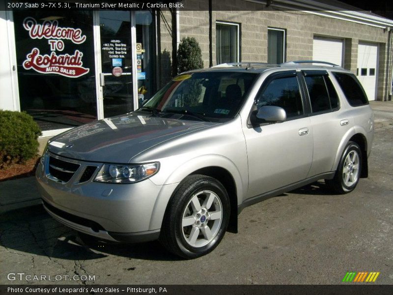 Titanium Silver Metallic / Carbon Black 2007 Saab 9-7X 5.3i