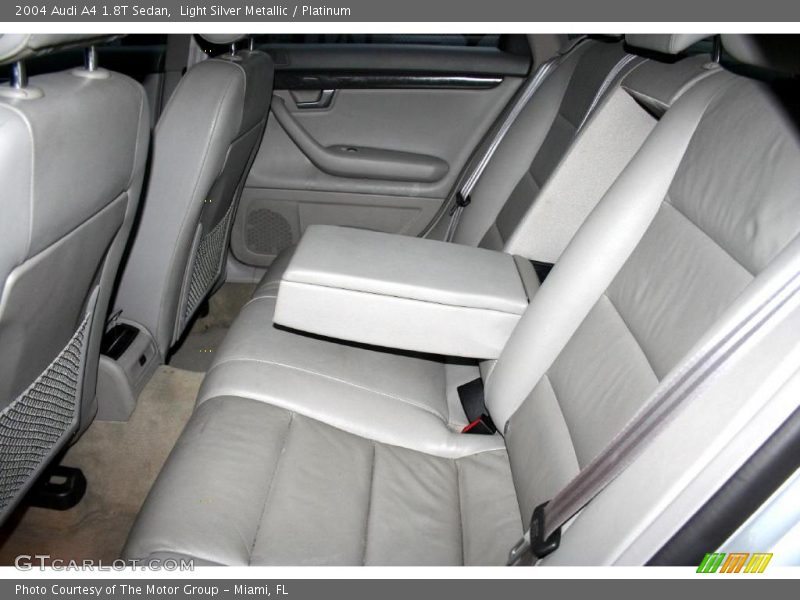 Light Silver Metallic / Platinum 2004 Audi A4 1.8T Sedan