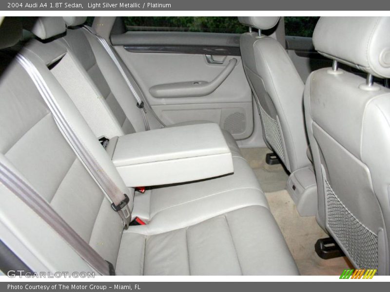 Light Silver Metallic / Platinum 2004 Audi A4 1.8T Sedan