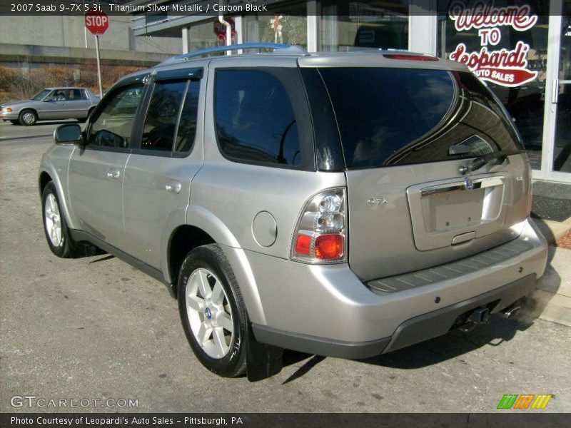 Titanium Silver Metallic / Carbon Black 2007 Saab 9-7X 5.3i