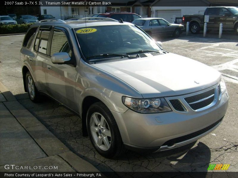 Titanium Silver Metallic / Carbon Black 2007 Saab 9-7X 5.3i