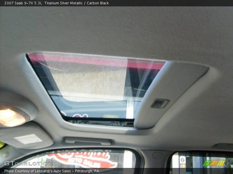 Titanium Silver Metallic / Carbon Black 2007 Saab 9-7X 5.3i