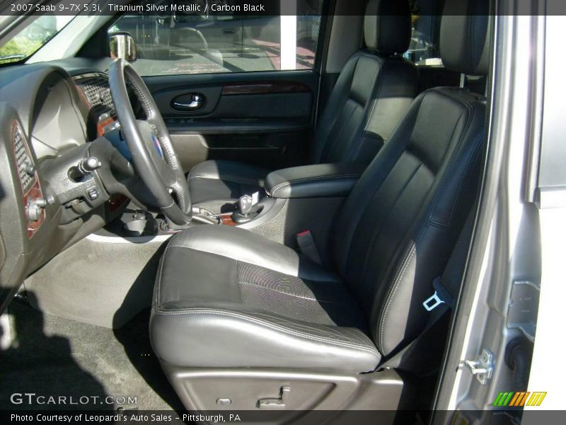 Titanium Silver Metallic / Carbon Black 2007 Saab 9-7X 5.3i