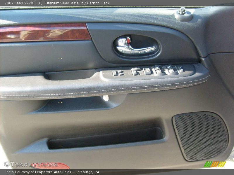 Titanium Silver Metallic / Carbon Black 2007 Saab 9-7X 5.3i