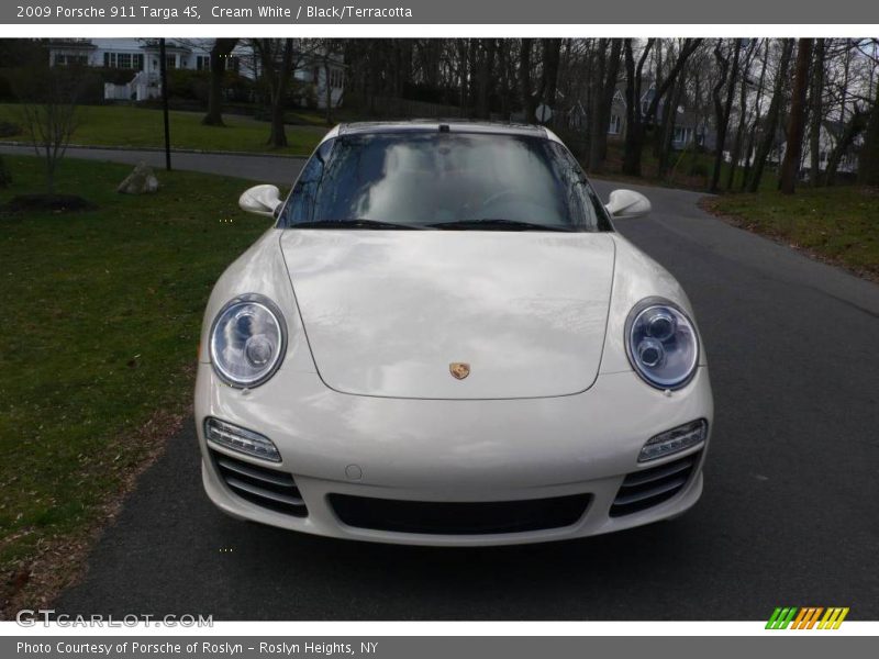 Cream White / Black/Terracotta 2009 Porsche 911 Targa 4S