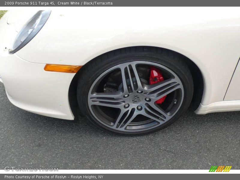 Cream White / Black/Terracotta 2009 Porsche 911 Targa 4S