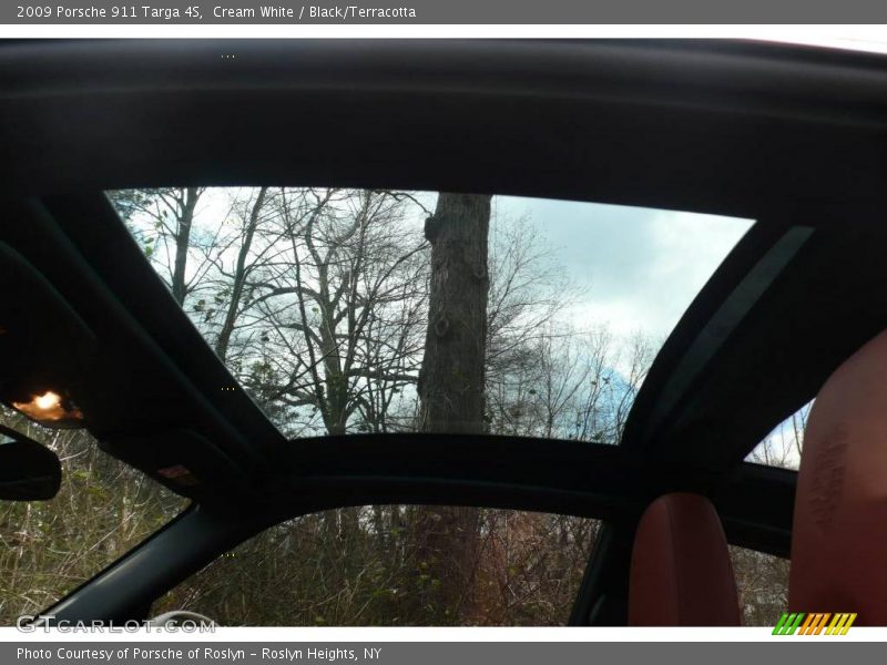 Cream White / Black/Terracotta 2009 Porsche 911 Targa 4S