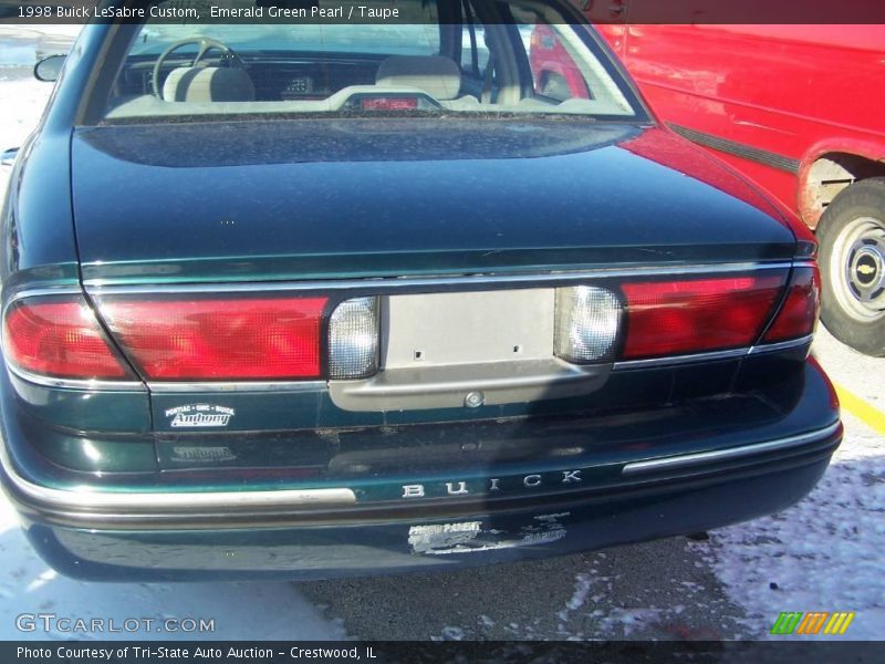 Emerald Green Pearl / Taupe 1998 Buick LeSabre Custom