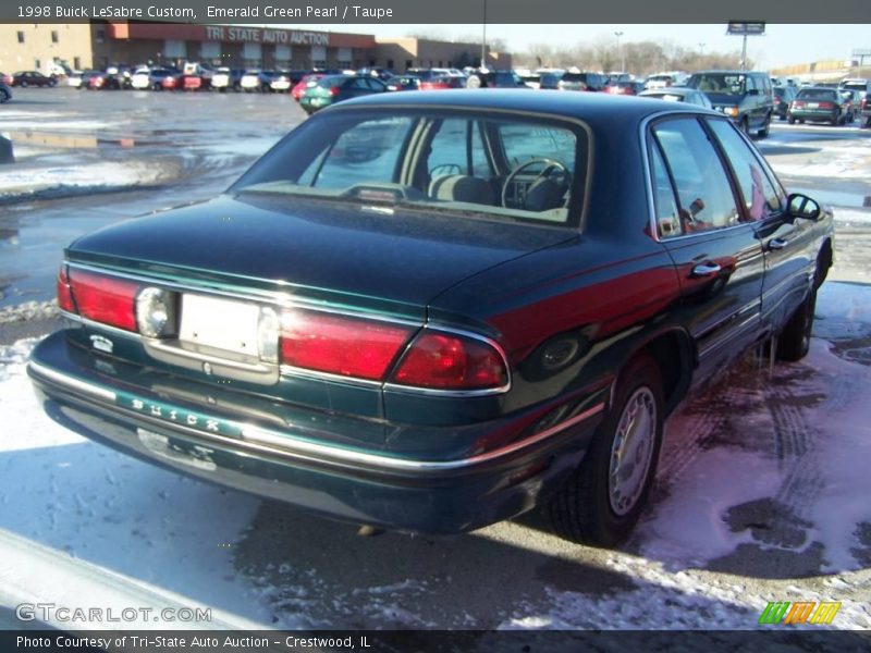 Emerald Green Pearl / Taupe 1998 Buick LeSabre Custom