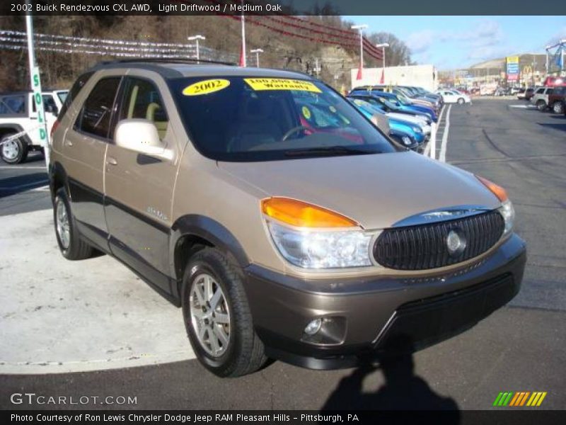 Light Driftwood / Medium Oak 2002 Buick Rendezvous CXL AWD