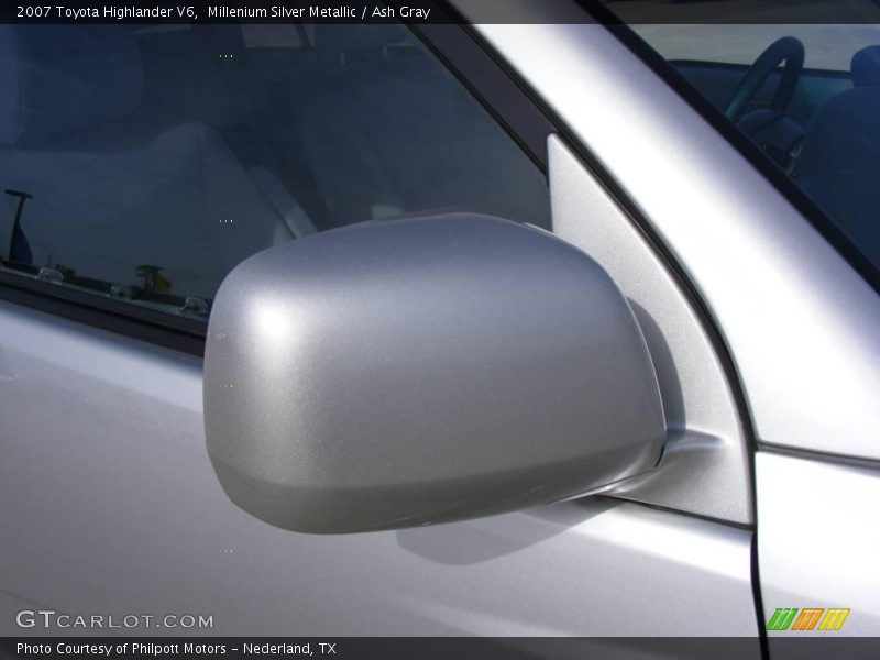 Millenium Silver Metallic / Ash Gray 2007 Toyota Highlander V6