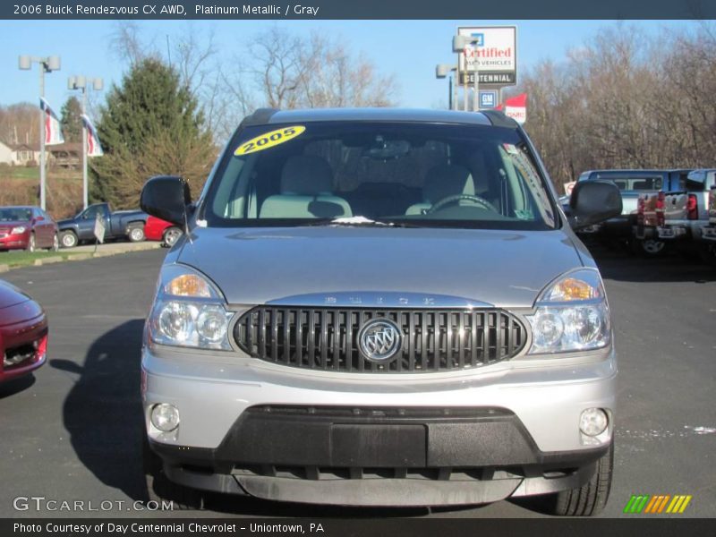 Platinum Metallic / Gray 2006 Buick Rendezvous CX AWD