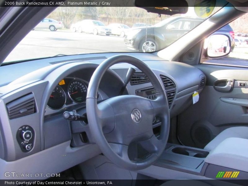 Platinum Metallic / Gray 2006 Buick Rendezvous CX AWD