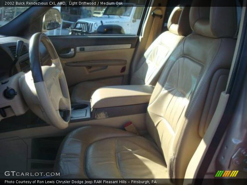 Light Driftwood / Medium Oak 2002 Buick Rendezvous CXL AWD