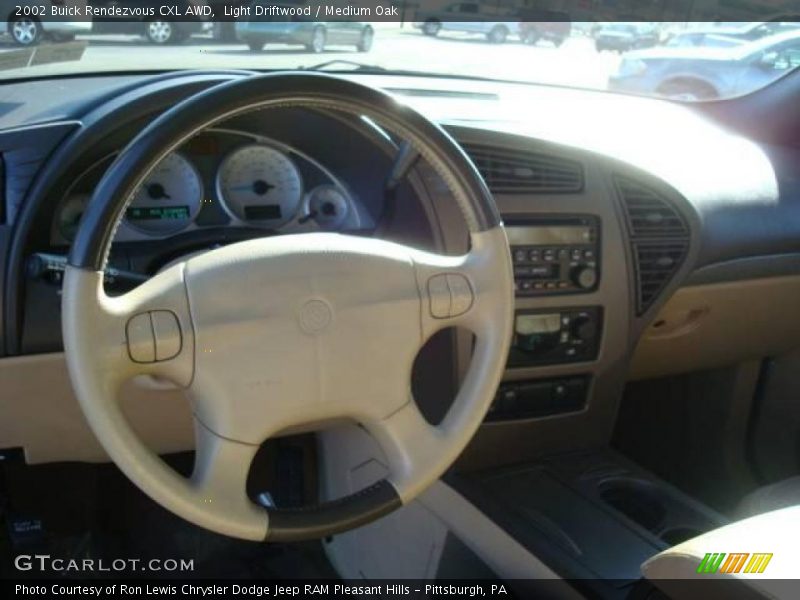 Light Driftwood / Medium Oak 2002 Buick Rendezvous CXL AWD