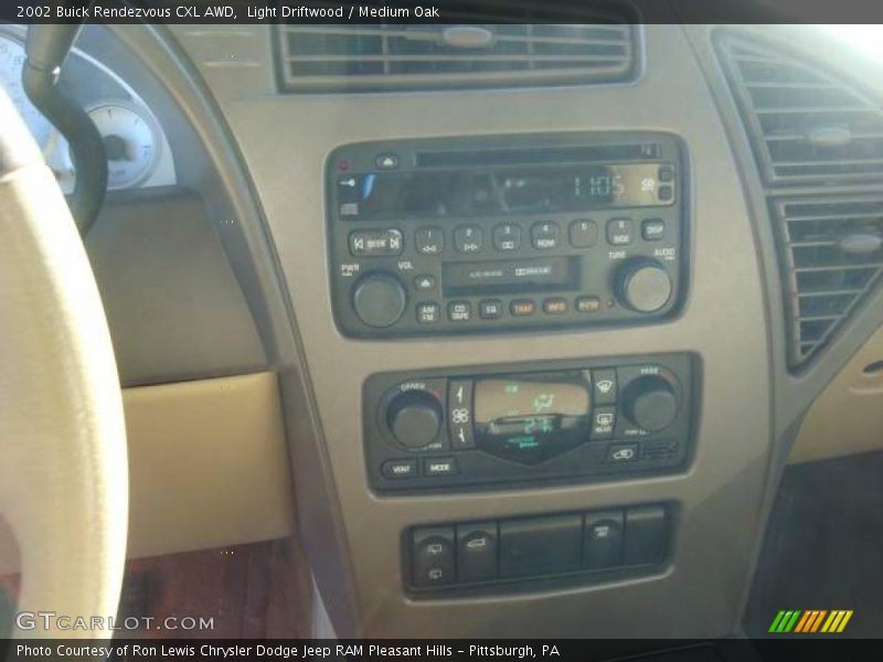 Light Driftwood / Medium Oak 2002 Buick Rendezvous CXL AWD