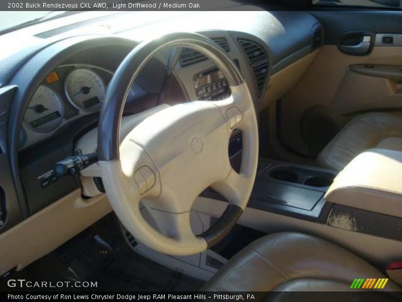 Light Driftwood / Medium Oak 2002 Buick Rendezvous CXL AWD
