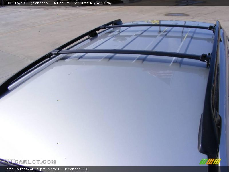 Millenium Silver Metallic / Ash Gray 2007 Toyota Highlander V6