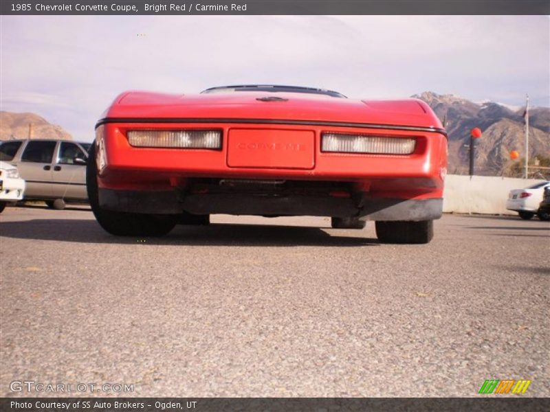 Bright Red / Carmine Red 1985 Chevrolet Corvette Coupe