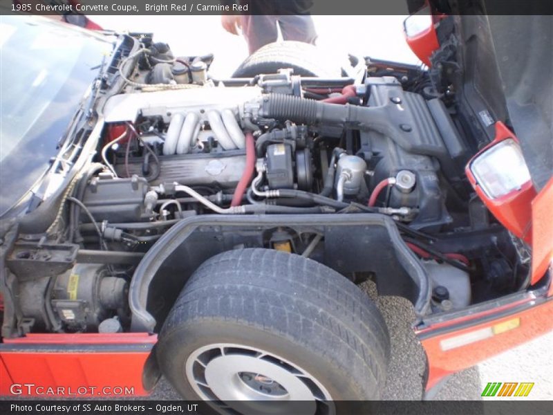 Bright Red / Carmine Red 1985 Chevrolet Corvette Coupe