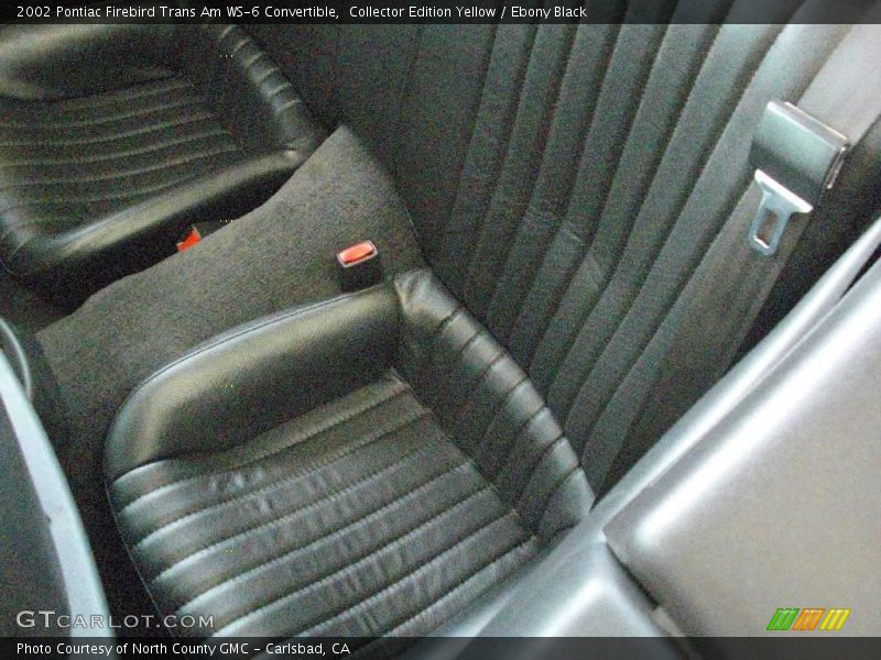Collector Edition Yellow / Ebony Black 2002 Pontiac Firebird Trans Am WS-6 Convertible