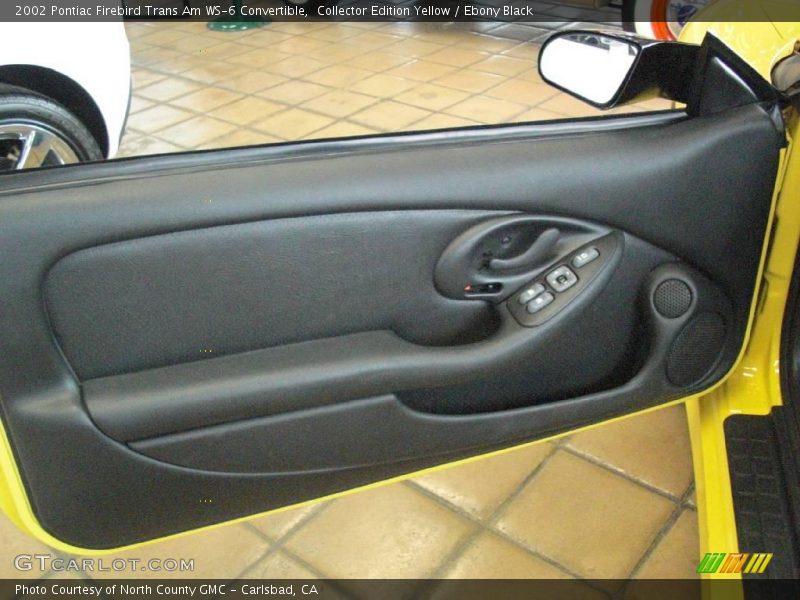 Collector Edition Yellow / Ebony Black 2002 Pontiac Firebird Trans Am WS-6 Convertible