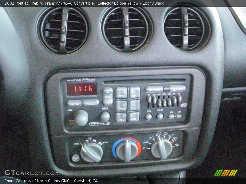 Collector Edition Yellow / Ebony Black 2002 Pontiac Firebird Trans Am WS-6 Convertible