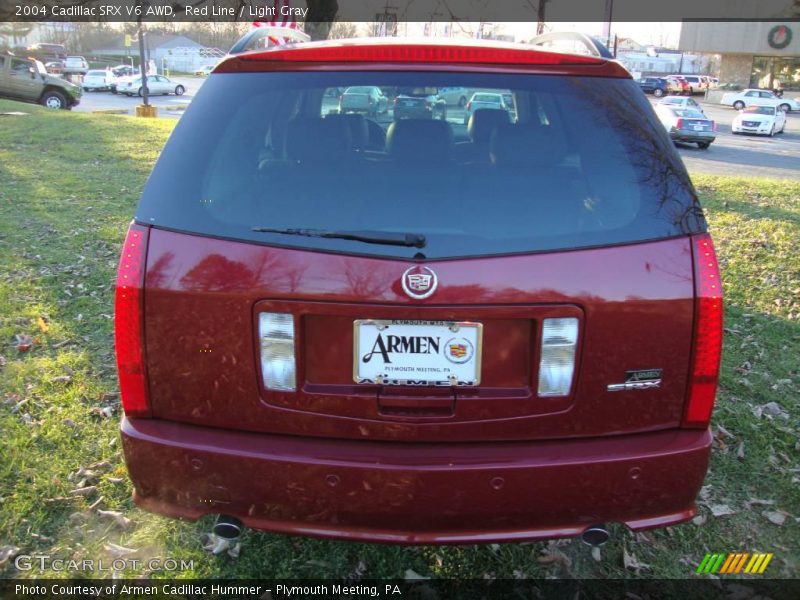 Red Line / Light Gray 2004 Cadillac SRX V6 AWD