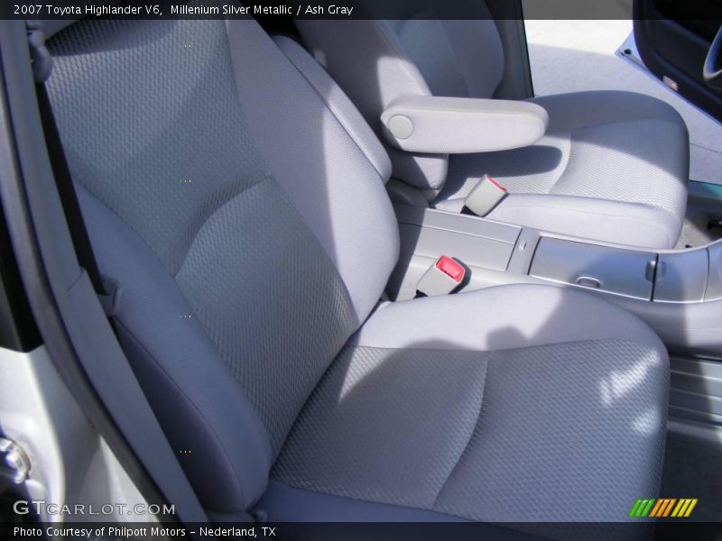 Millenium Silver Metallic / Ash Gray 2007 Toyota Highlander V6