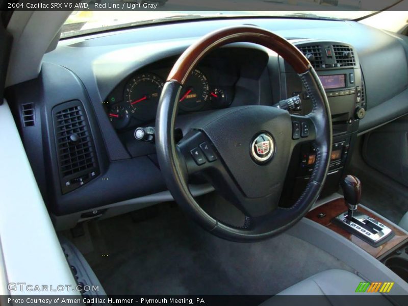 Red Line / Light Gray 2004 Cadillac SRX V6 AWD