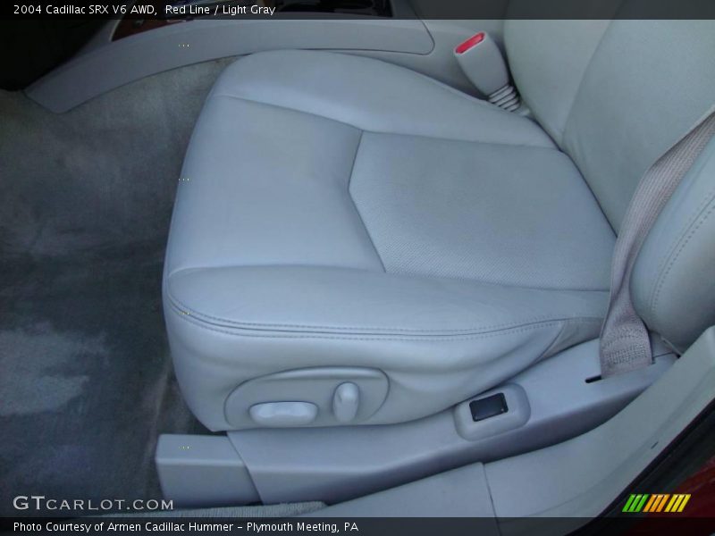 Red Line / Light Gray 2004 Cadillac SRX V6 AWD
