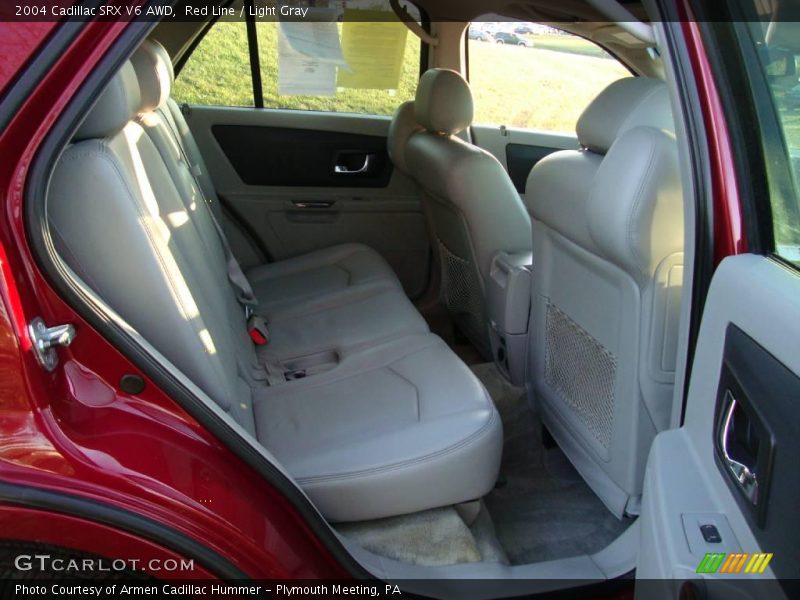 Red Line / Light Gray 2004 Cadillac SRX V6 AWD