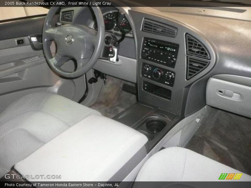Frost White / Light Gray 2005 Buick Rendezvous CX AWD