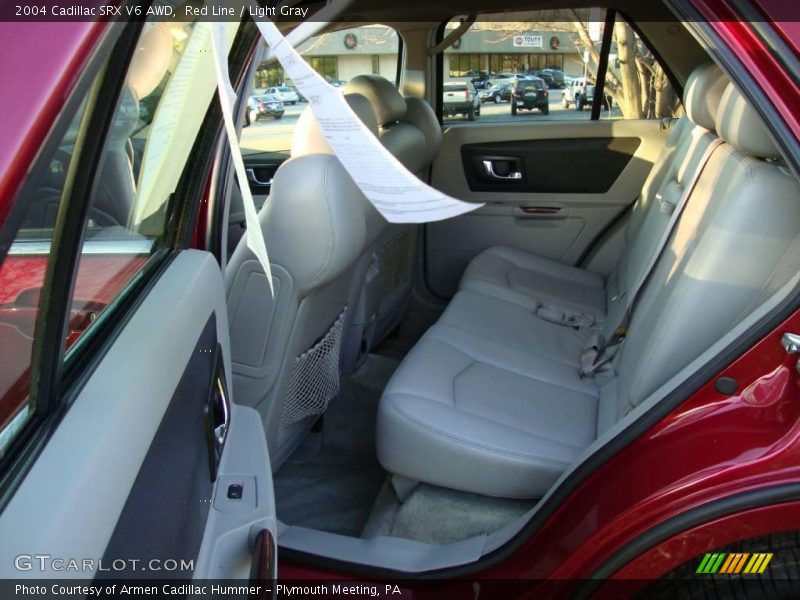 Red Line / Light Gray 2004 Cadillac SRX V6 AWD