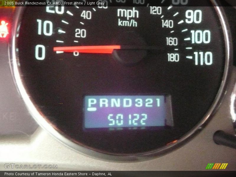 Frost White / Light Gray 2005 Buick Rendezvous CX AWD