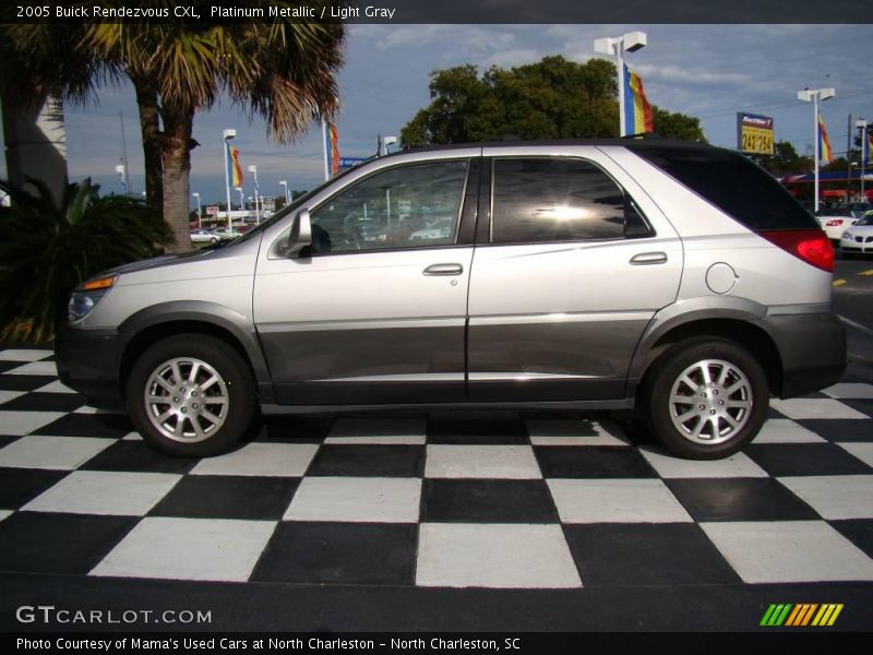 Platinum Metallic / Light Gray 2005 Buick Rendezvous CXL