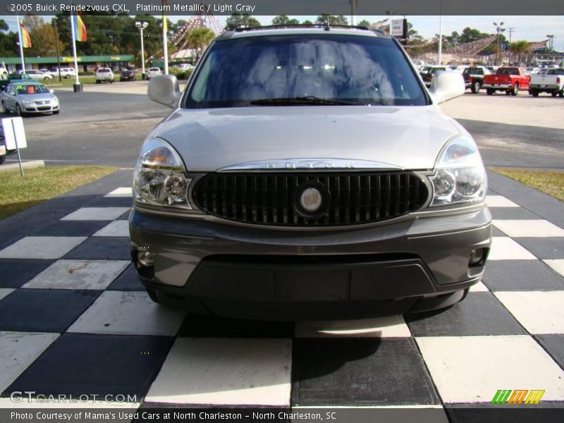 Platinum Metallic / Light Gray 2005 Buick Rendezvous CXL