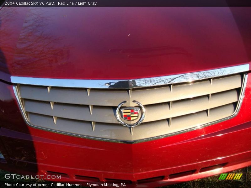 Red Line / Light Gray 2004 Cadillac SRX V6 AWD