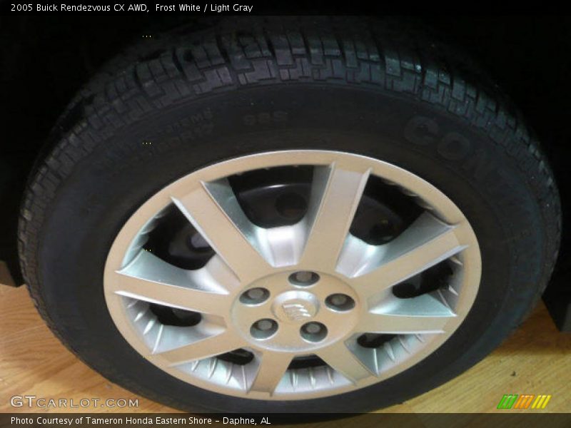 Frost White / Light Gray 2005 Buick Rendezvous CX AWD