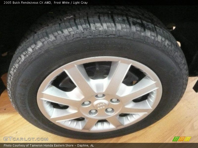 Frost White / Light Gray 2005 Buick Rendezvous CX AWD