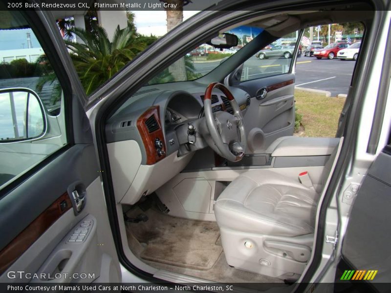 Platinum Metallic / Light Gray 2005 Buick Rendezvous CXL