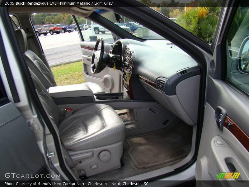 Platinum Metallic / Light Gray 2005 Buick Rendezvous CXL