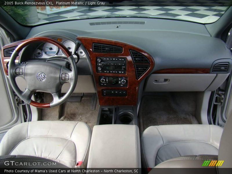 Platinum Metallic / Light Gray 2005 Buick Rendezvous CXL